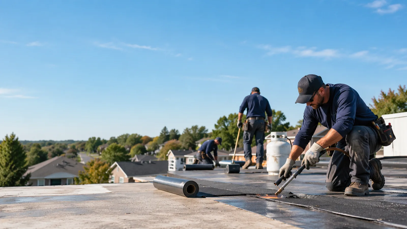 Flat Roof Leak Repair providers in Abrams, WI